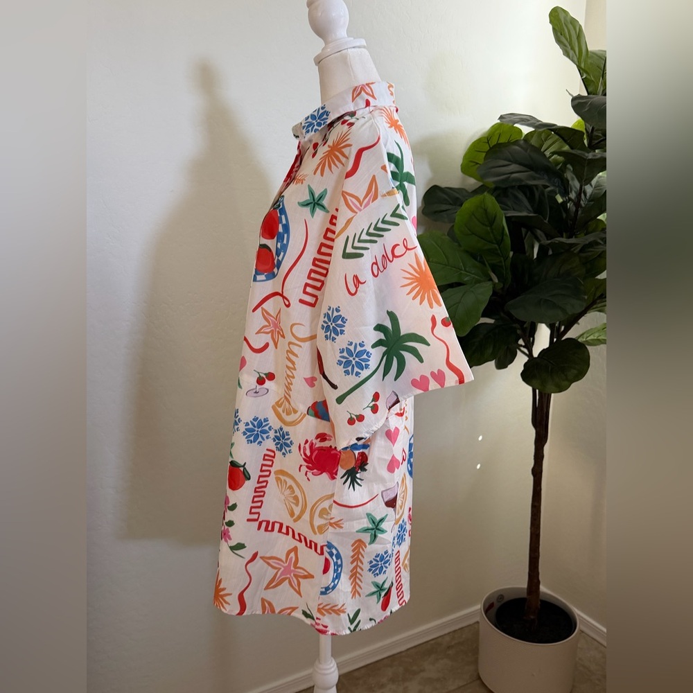 PETAL & PUM Mixed Print Romper - Picture 2 of 6